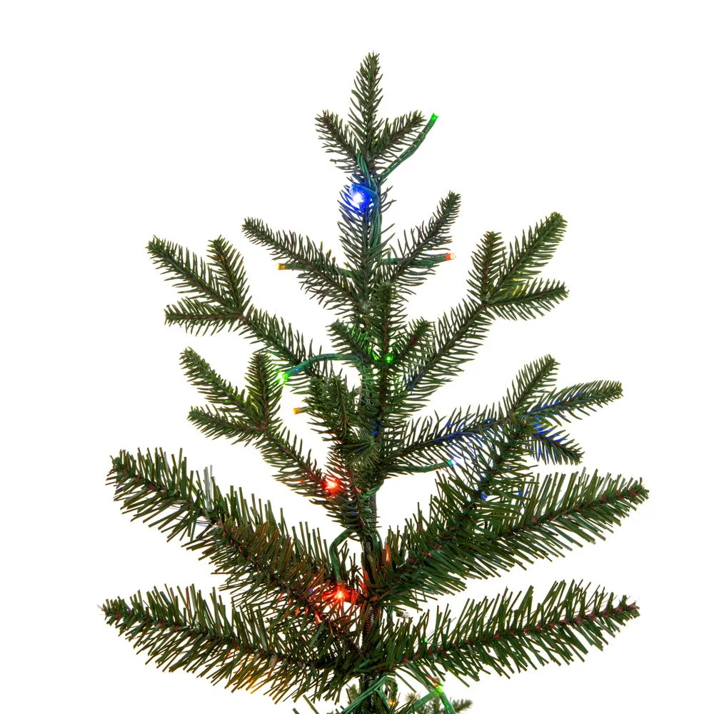 10' x 63" Kamas Fraser Fir Artificial Xmas Tree 3mm LED Color Changing Lights