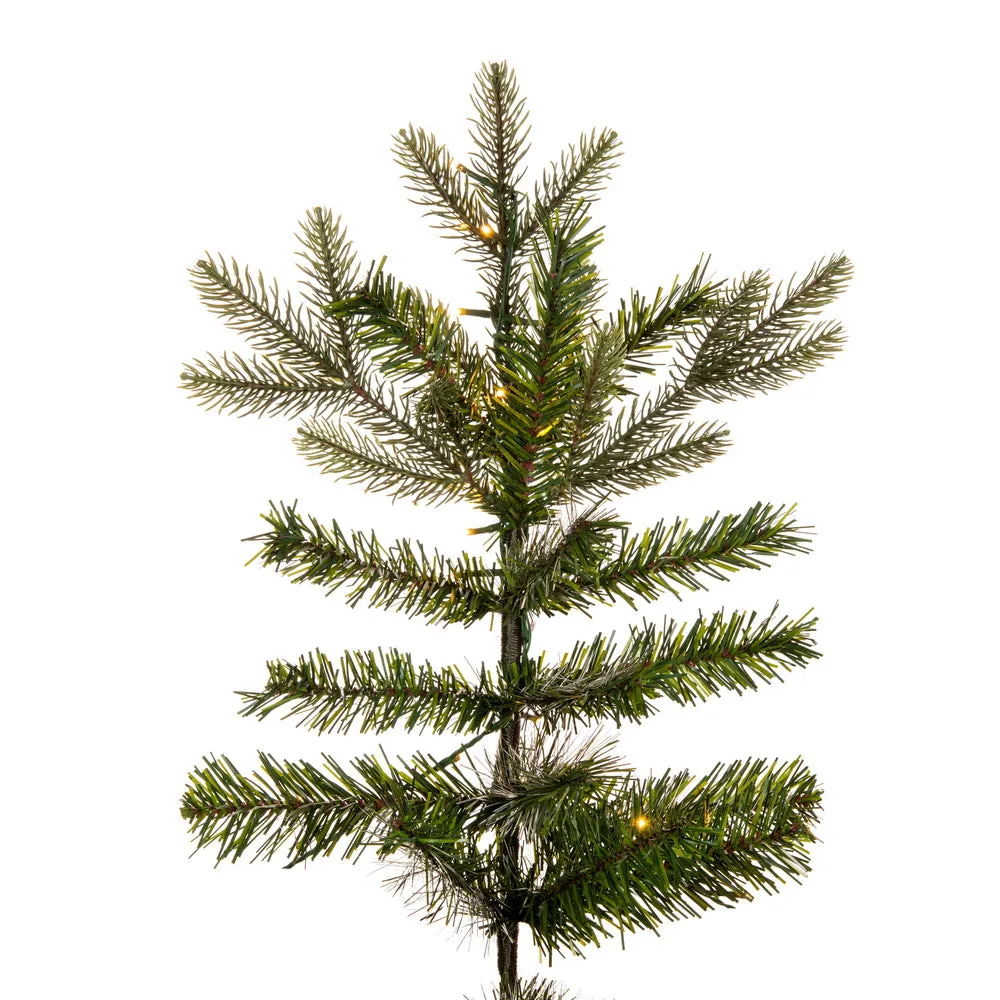 10' x 72" Douglas Fir Artificial Pre-Lit Xmas Tree Warm White LED Mini Lights