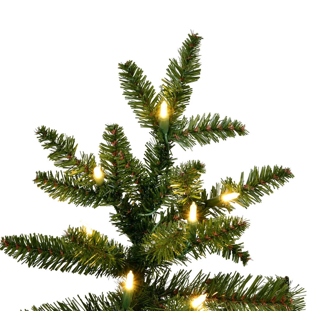 12' x 84" Natural Fraser Fir Artificial Christmas Tree Warm White Dura-lit LED