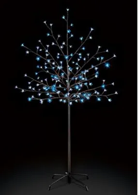 1.5m Outdoor Cherry Blossom Tree with 150 LEDs in Blue