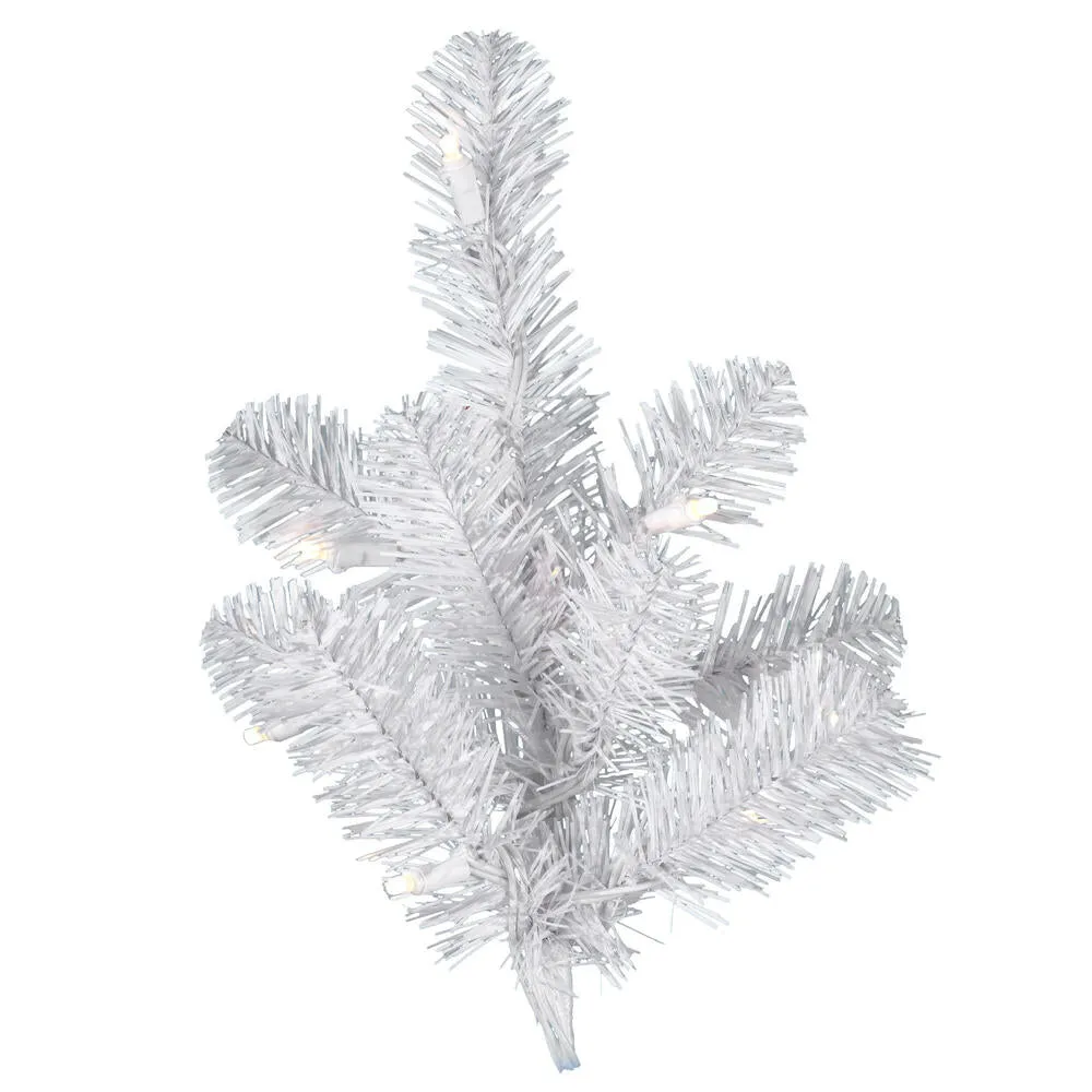 3' Crystal Spruce Artificial Christmas Tree Clear Dura-lit Incandescent Lights