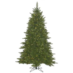 4.5' Durango Spruce Artificial Christmas Tree Warm White Dura-Lit LED Lights