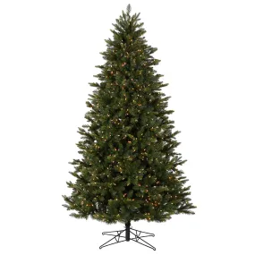 4.5' x 40" Boston Fraser Fir Artificial Christmas Tree Clear Dura-lit Lights