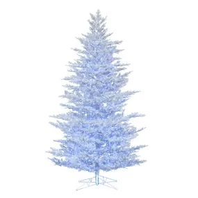 4.5'x43" Artificial Xmas Tree Low Voltage LED Pure White Wide Angle 3mm Light