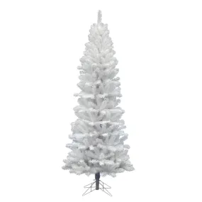 5.5' White Salem Pencil Pine Artificial Christmas Tree, Unlit