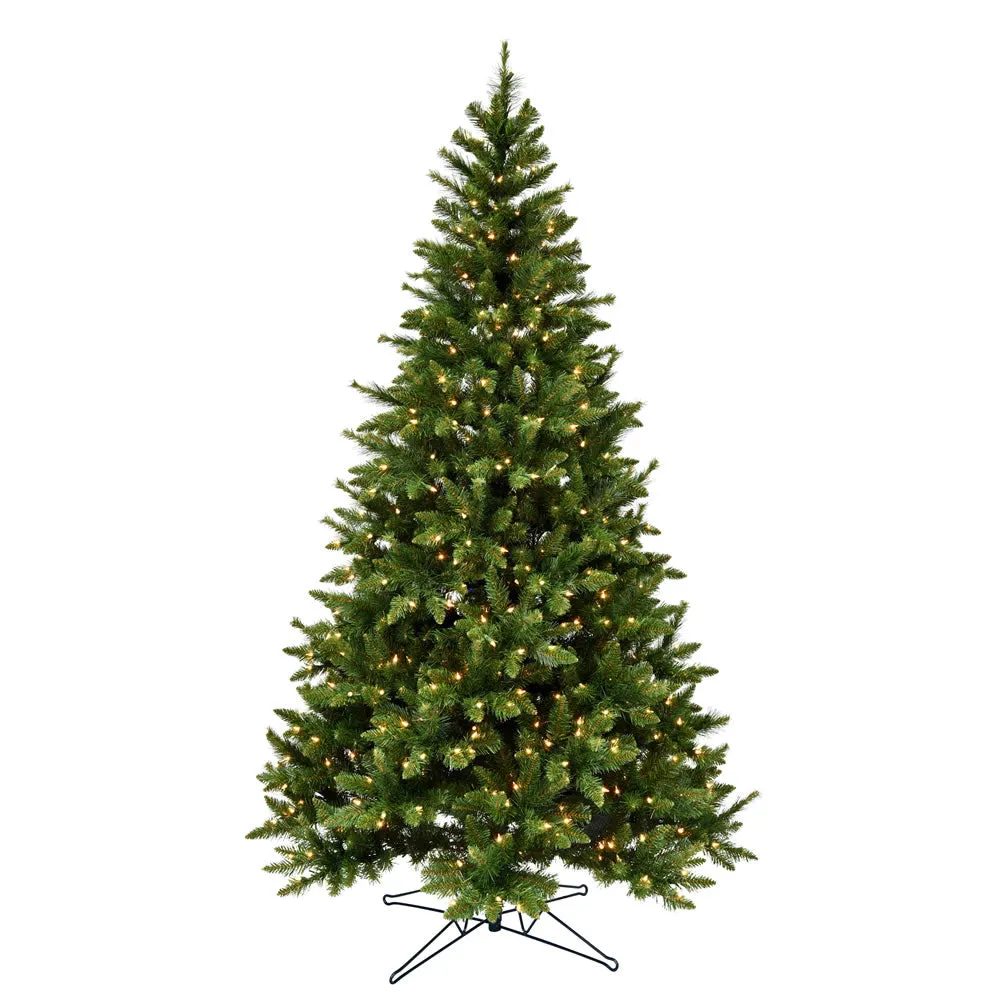 5.5' x 44" Bennington Spruce Artificial Christmas Tree Clear Dura-lit Lights