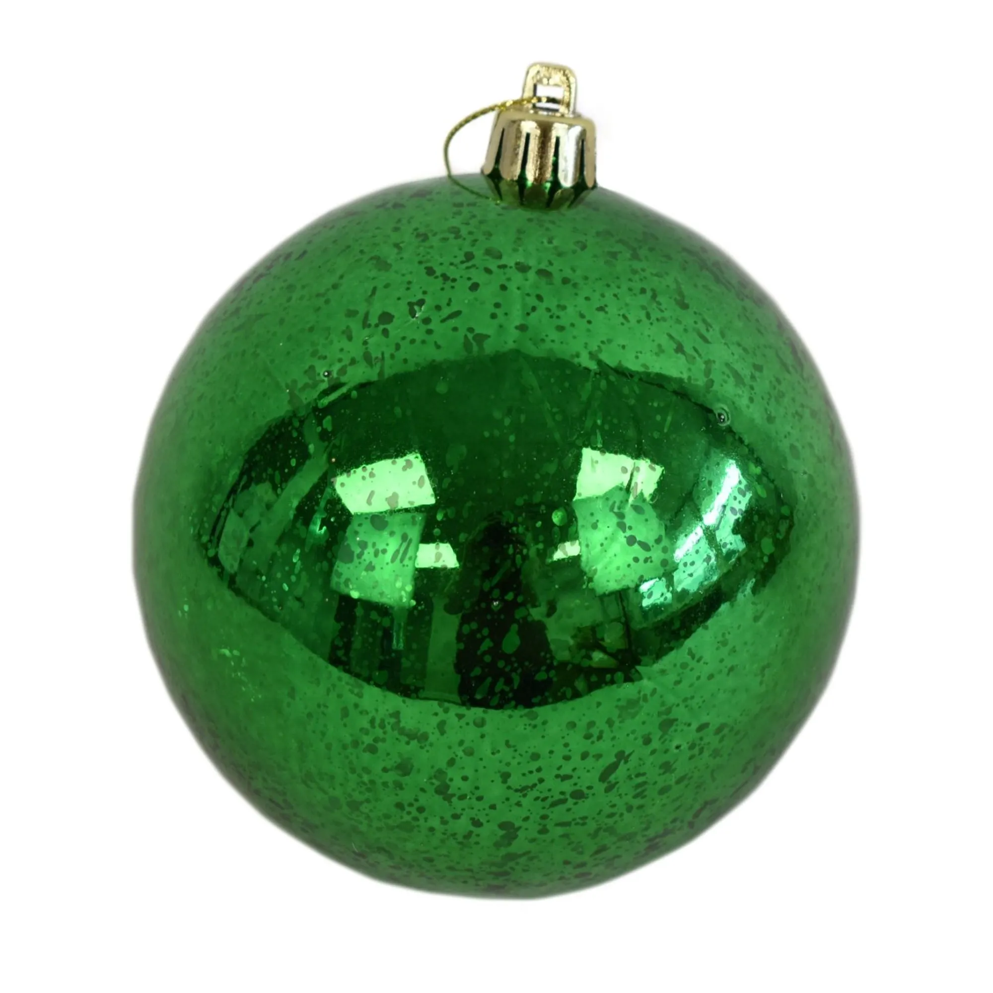 5.5" Mercury Ball Ornament in Emerald | XJB