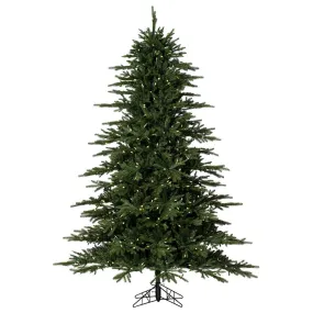 6.5' x 42" Kamas Fraser Fir Artificial Christmas Tree with Warm White LED