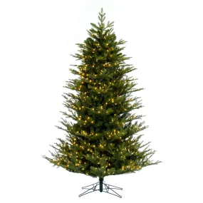 6.5' x 54" North Shore Fraser Fir Artificial Xmas Tree LED Warm White Lights