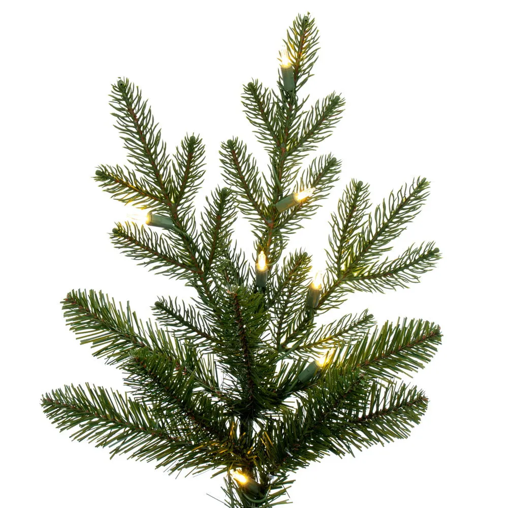 6.5' x 54" North Shore Fraser Fir Artificial Xmas Tree LED Warm White Lights