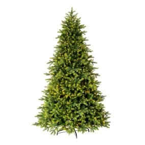 6.5'x48" Jersey Artificial Xmas Tree Dura-Lit Clear Incandescent Mini Light