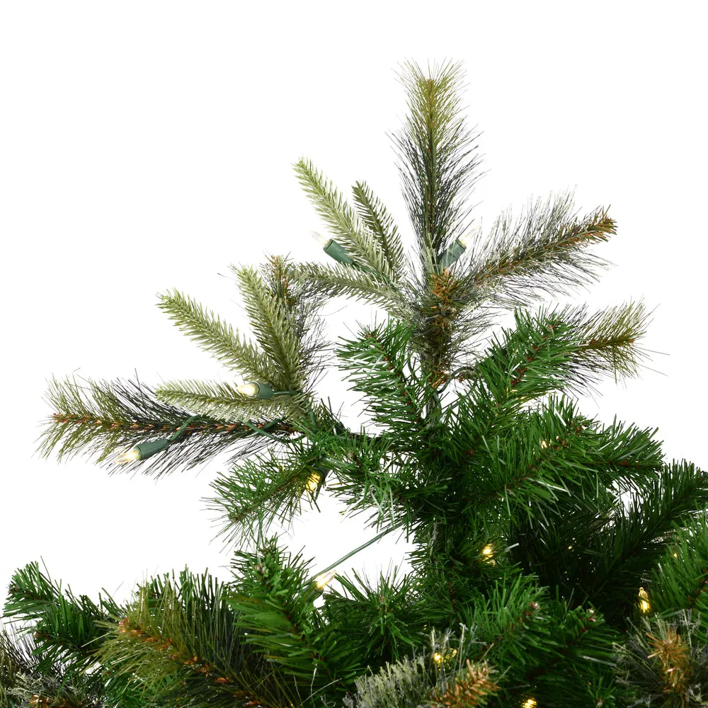 7.5' Cashmere Pine Artificial Christmas Tree with Warm White Dura-Lit LED Lights