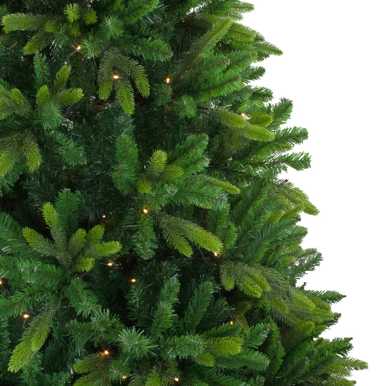 7.5' Pre-Lit Full Gunnison Pine Artificial Christmas Tree - Warm White LED Lights