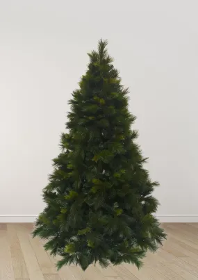 7ft Pre-Lit Luxury Mixed Pine Tree