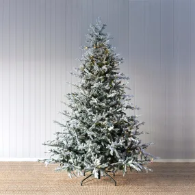 8 Ft Balsam Fir Snow Tree - 560 Led