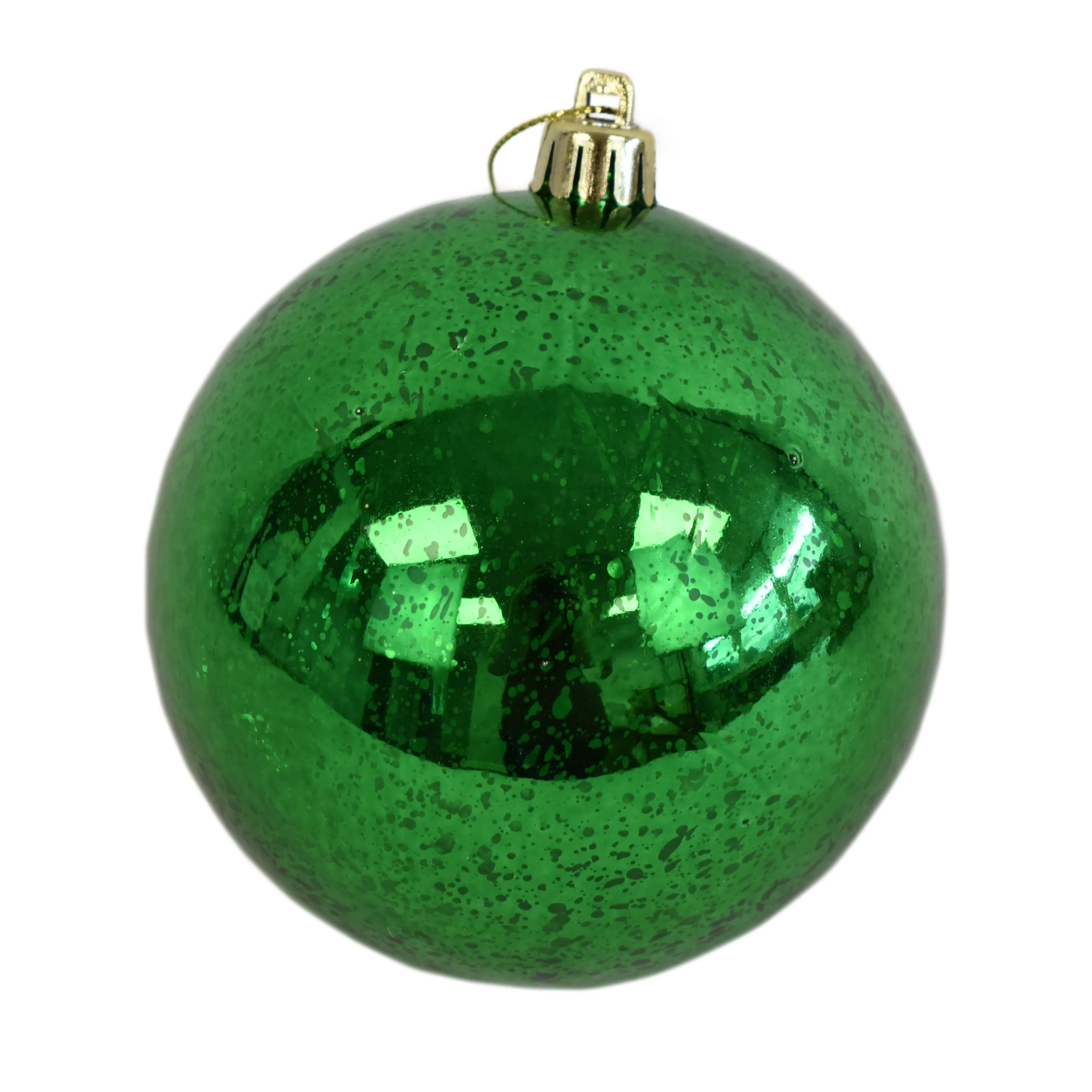 8" Mercury Ball Ornament in Emerald | XJB