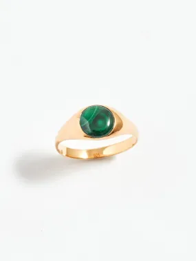 anna beck small stone signet ring