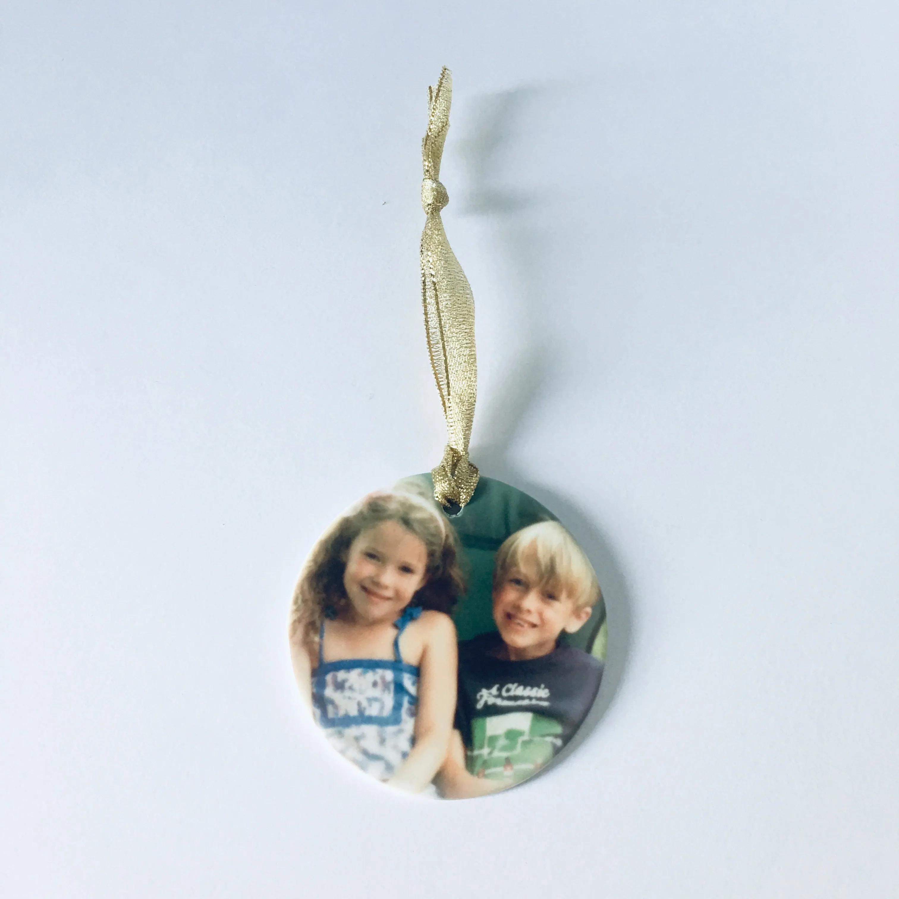 Ceramic Personalised Photo Tree Decoration