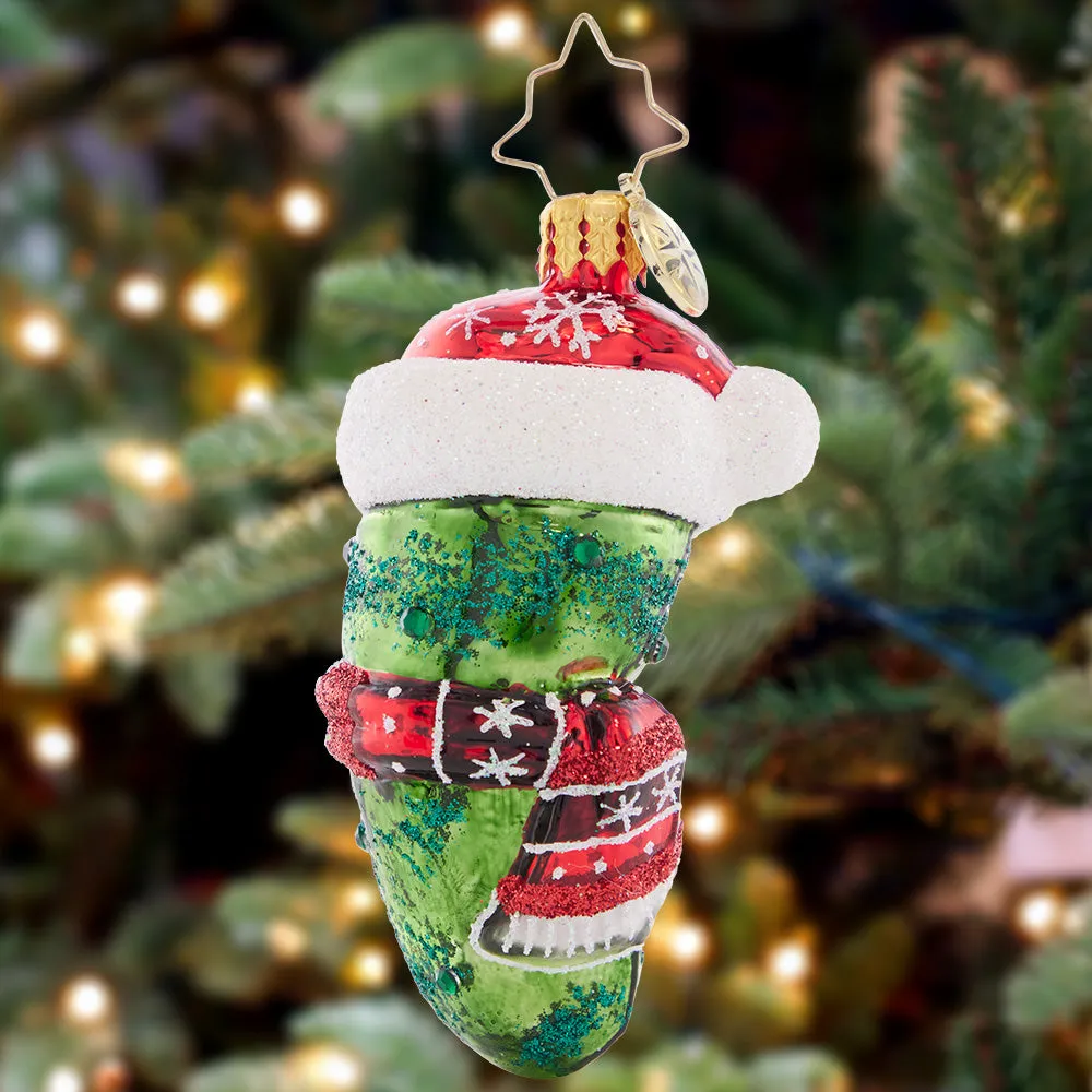 Chilly Christmas Pickle Gem