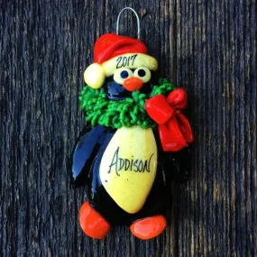 Christmas Penguin Ornament