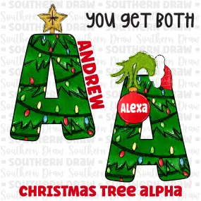 Christmas Tree Alpha Bundle