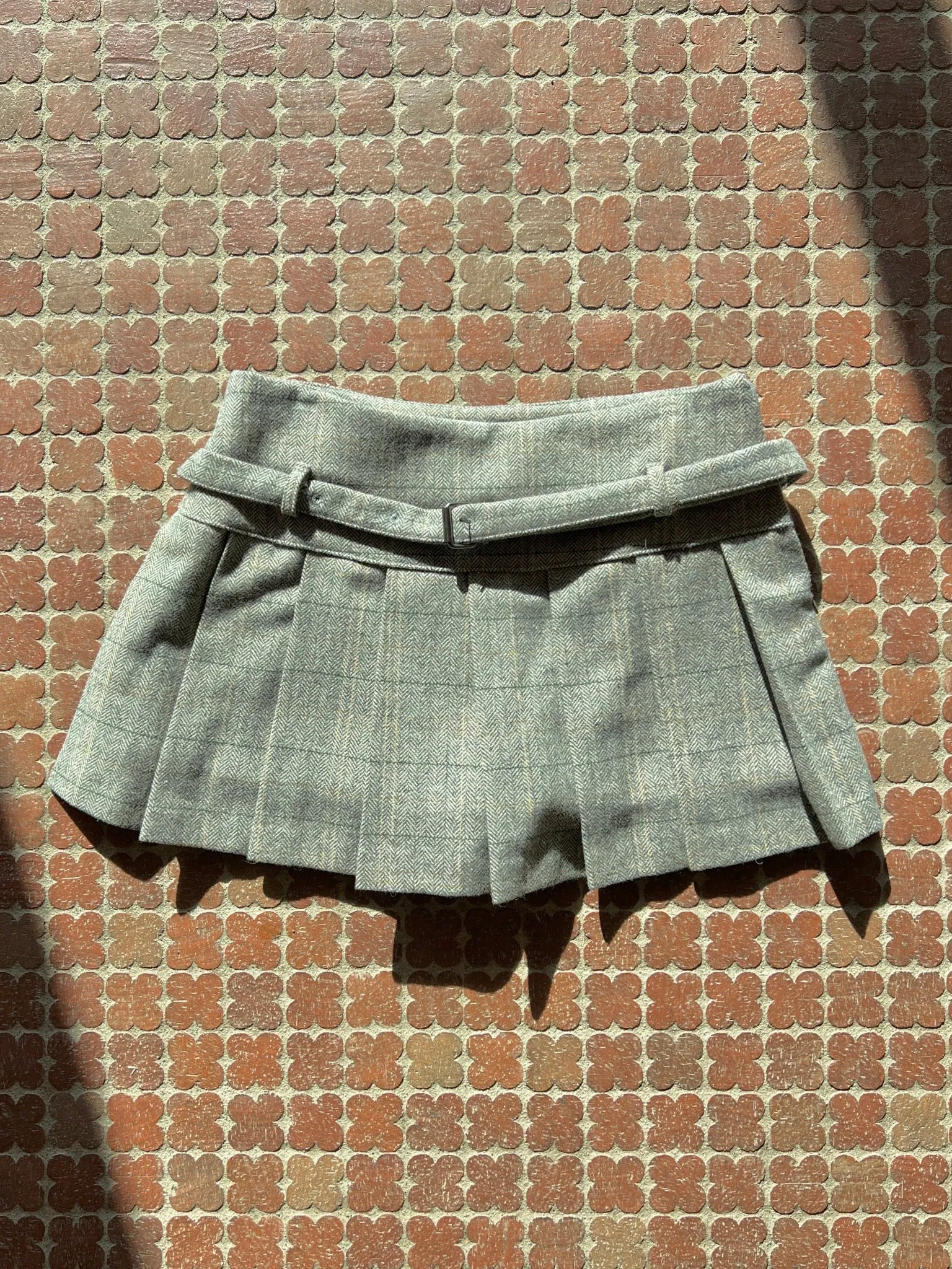 Classy Pleated Mini Skort