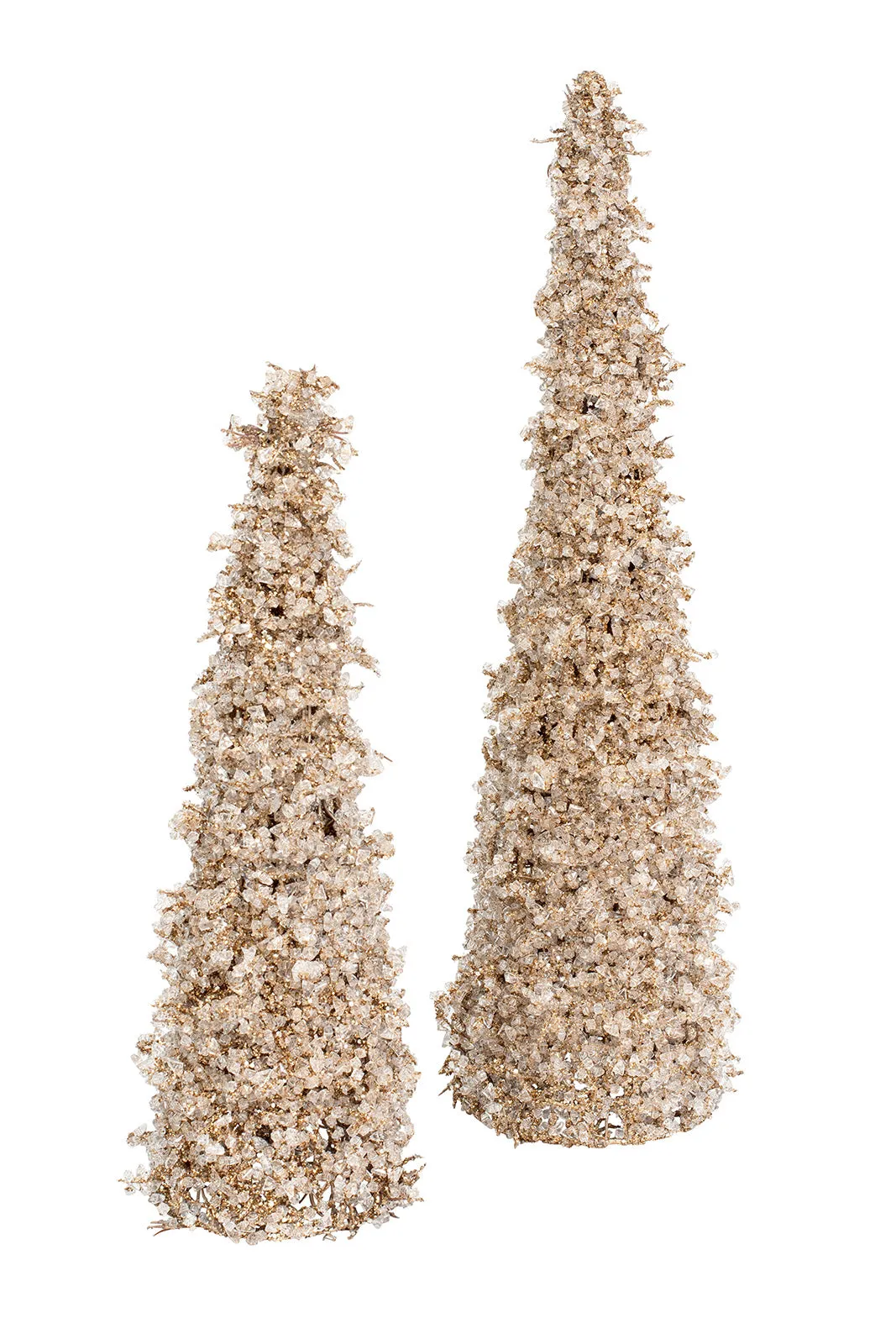 Crystal Cone Christmas Tree (Pair) - Hire