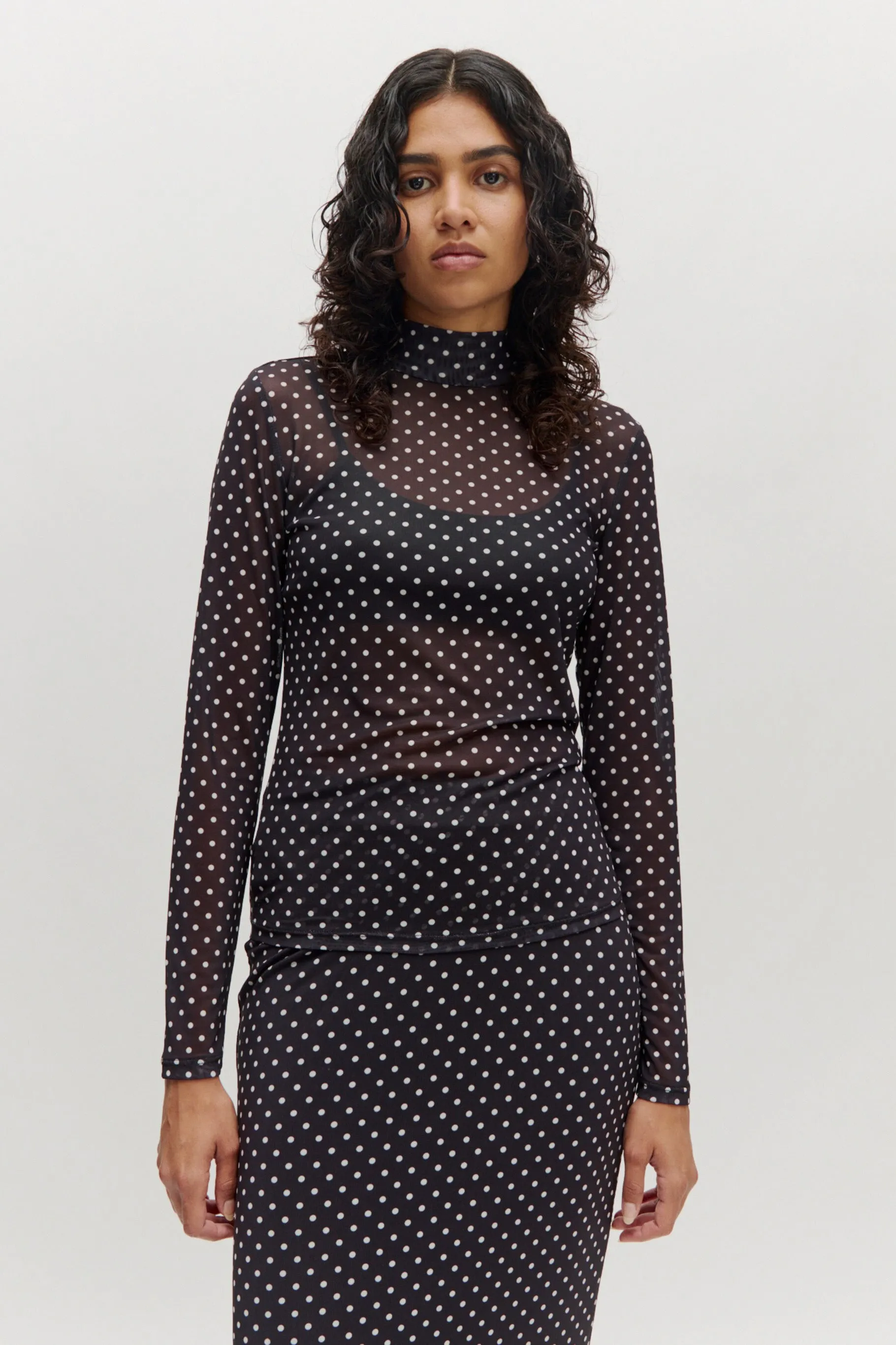 Fiore Longsleeve Top Small Dot