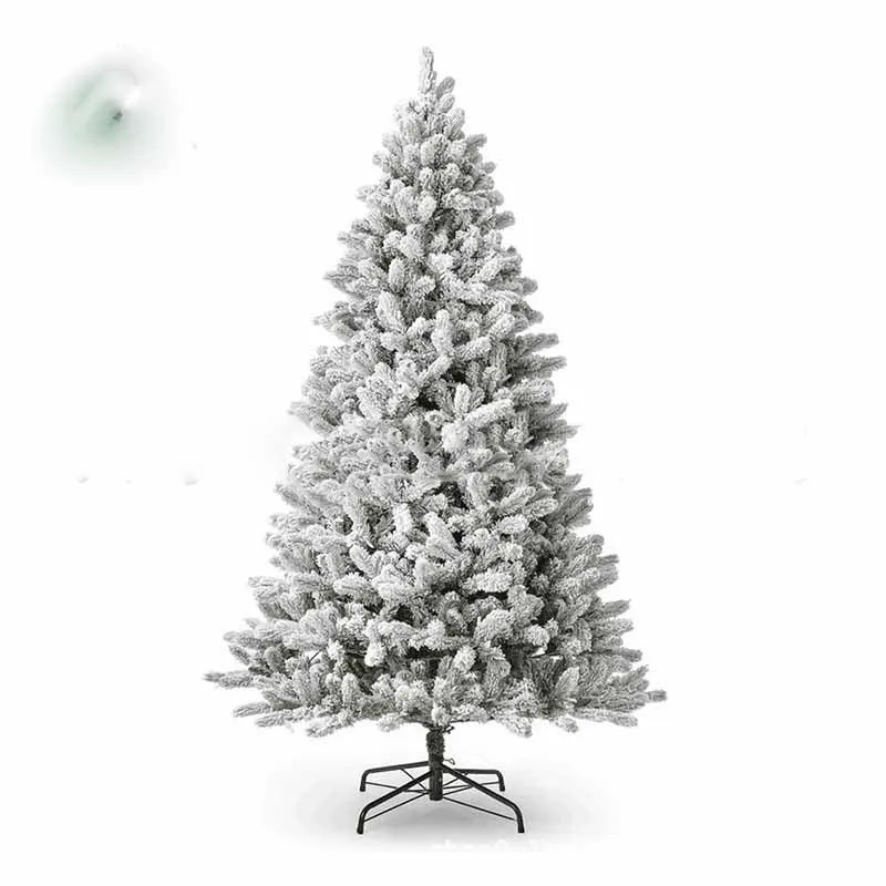 Flocked White Snow Christmas Tree for Holiday Decorating