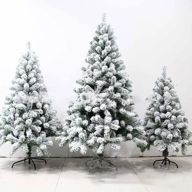 Flocked White Snow Christmas Tree for Holiday Decorating