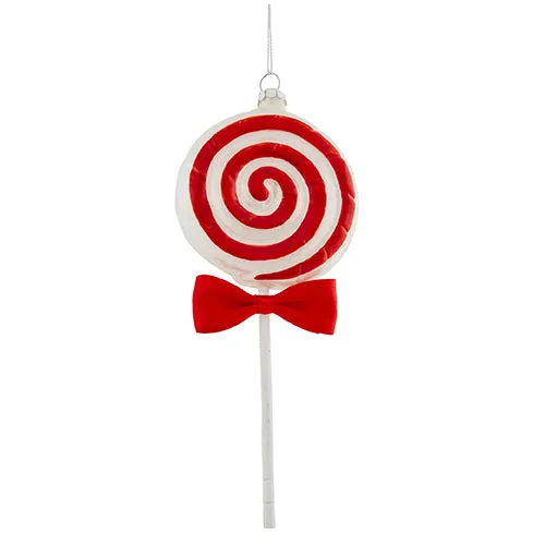 Glass Lolly Pop Swirl Deco 20 cm