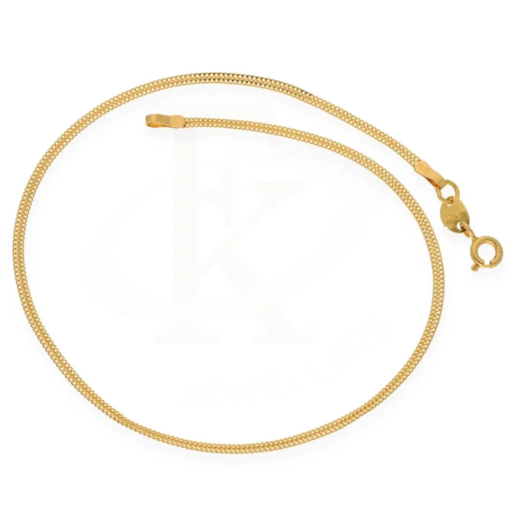 Gold Anklet 21KT - FKJANKL21K7822