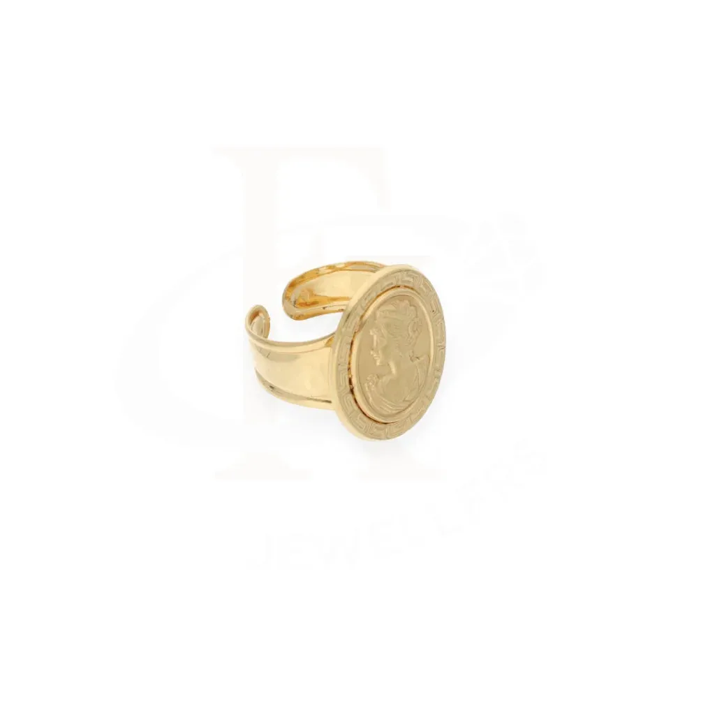 Gold Classy Ring 18KT - FKJRN18K7887