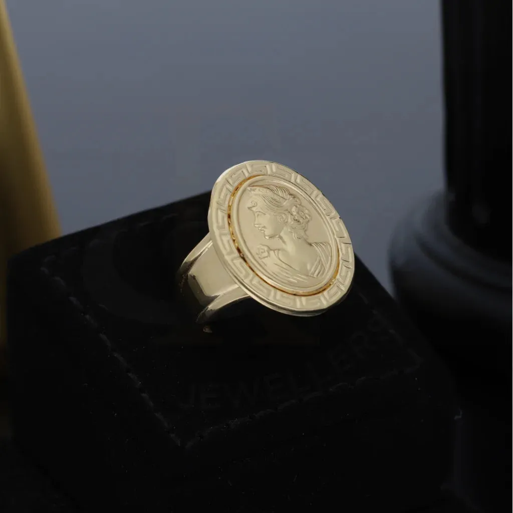 Gold Classy Ring 18KT - FKJRN18K7887