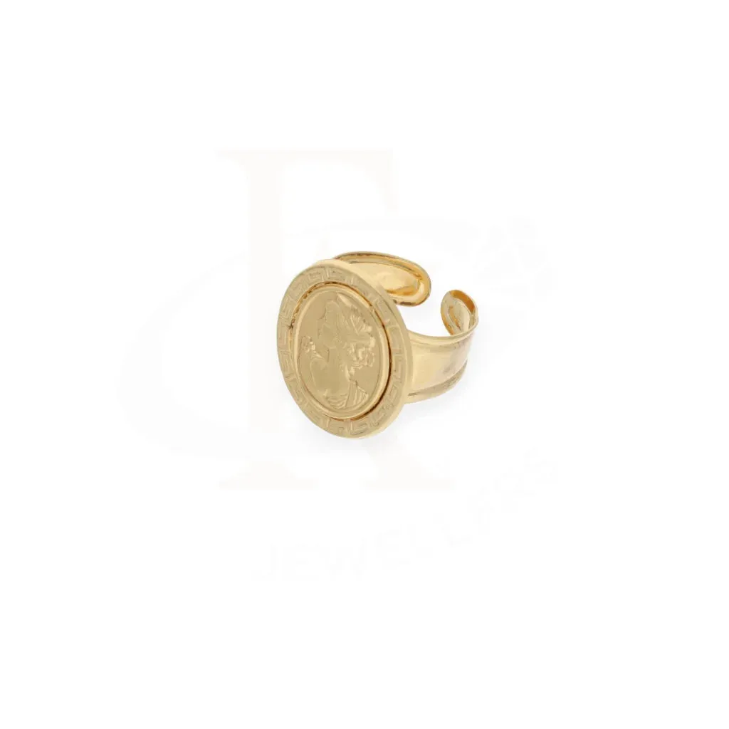 Gold Classy Ring 18KT - FKJRN18K7887