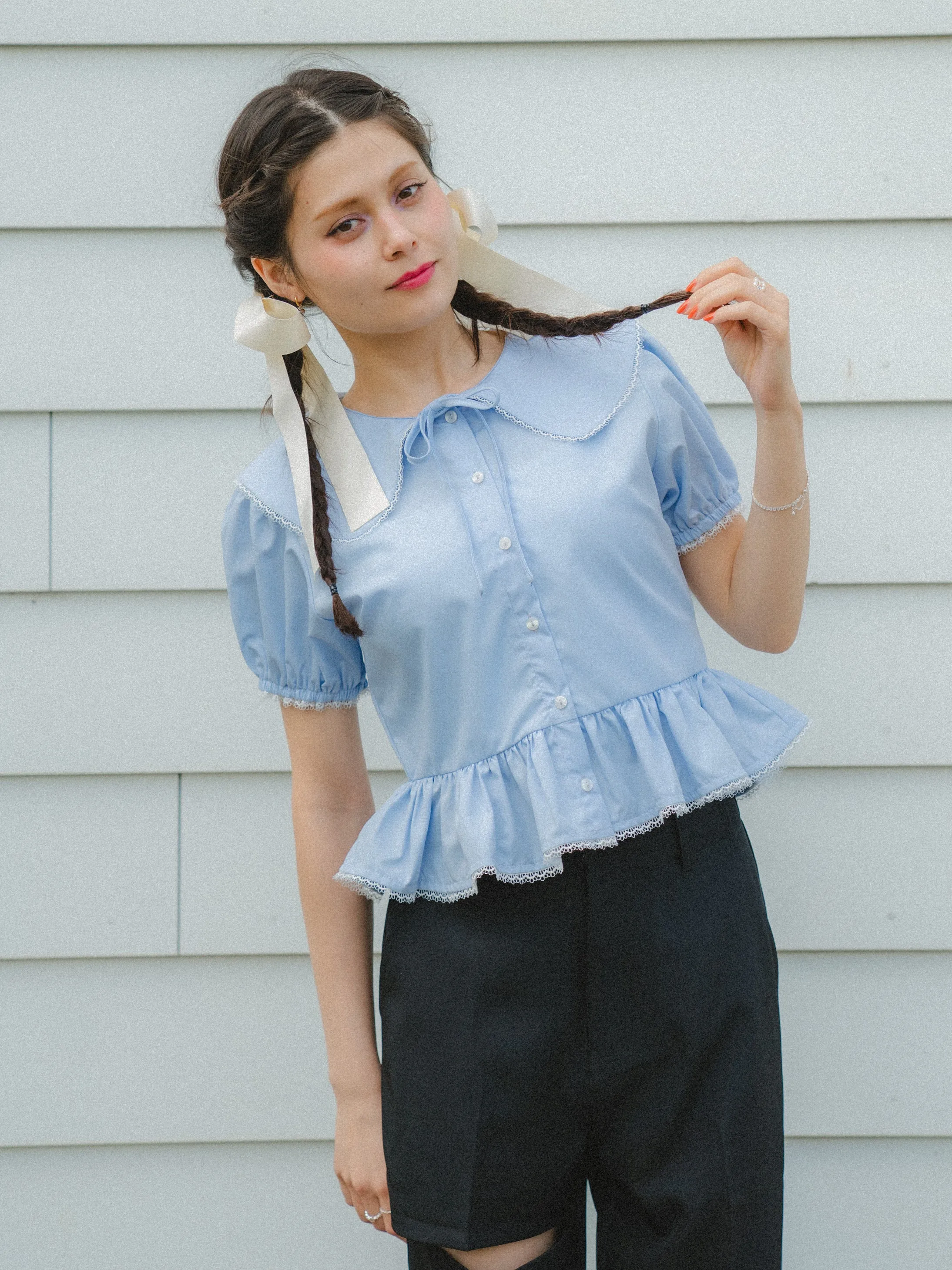 Hair Ribbon Barrette