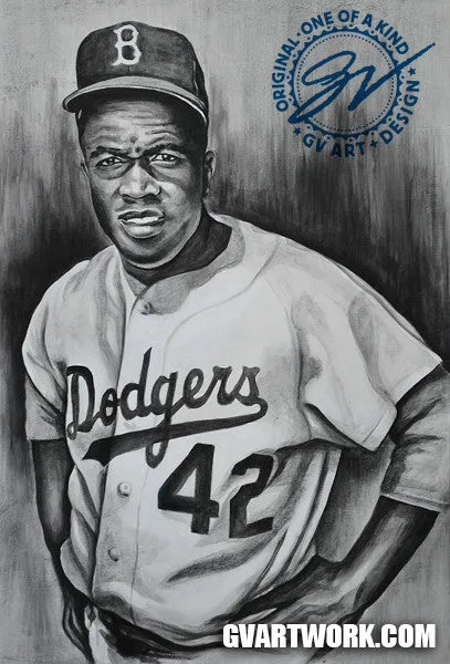 Jackie Robinson Original Painting