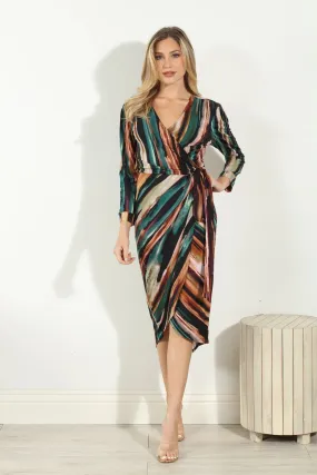 Jenna Wrap Dress