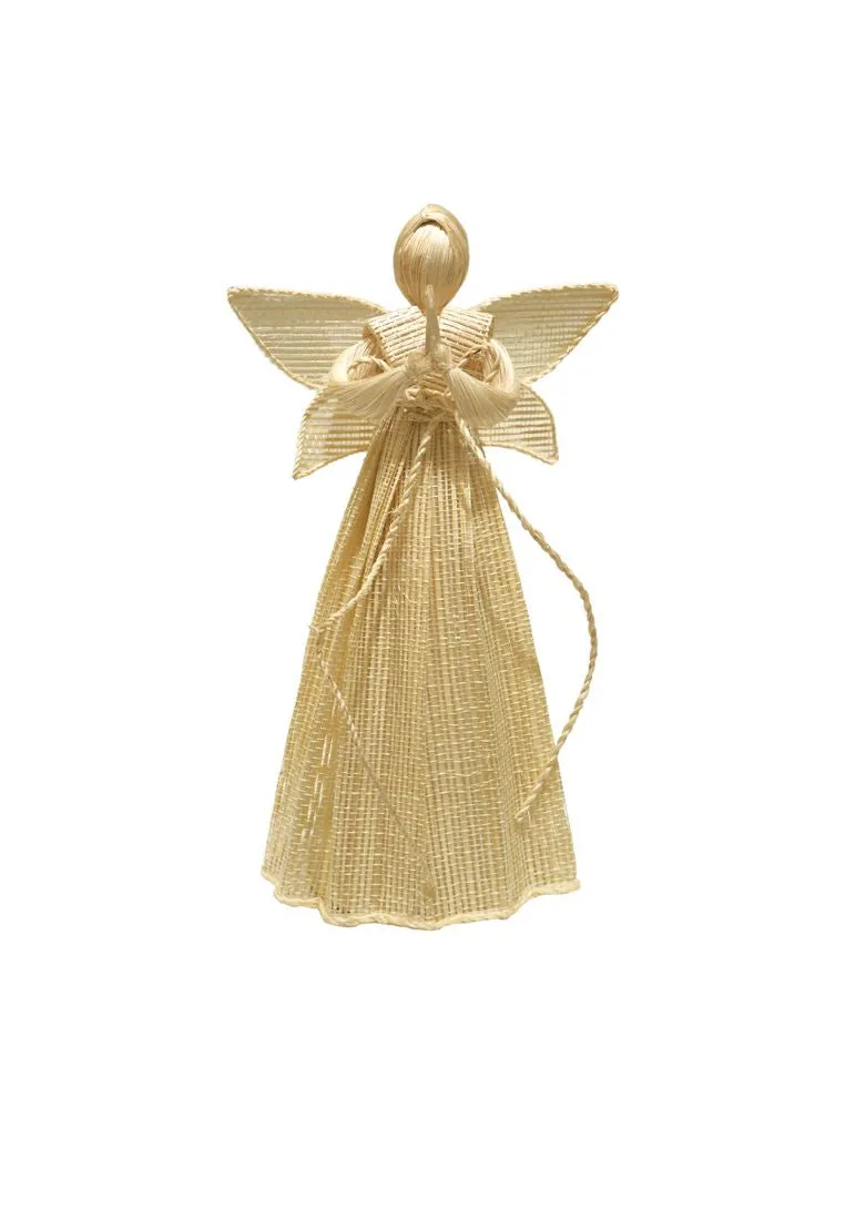 Landmark Jute Angel 12" - Natural