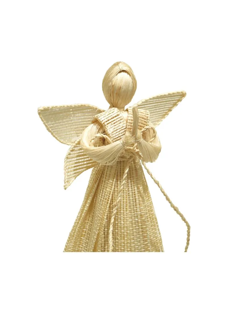 Landmark Jute Angel 12" - Natural