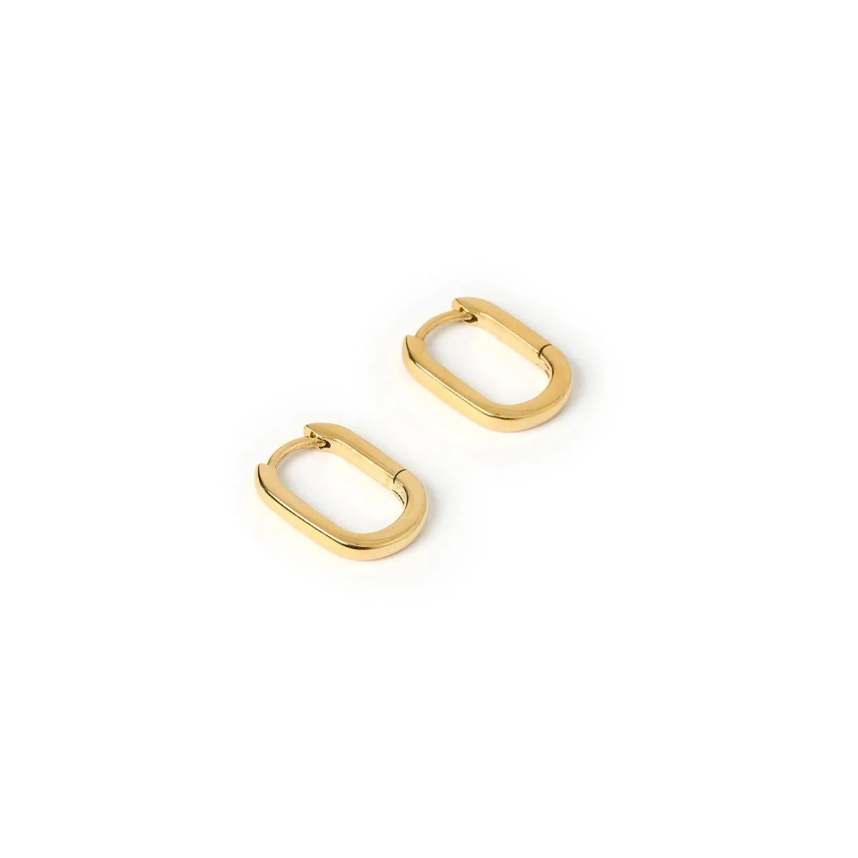 Link-Up Gold Hoop Huggies - Small