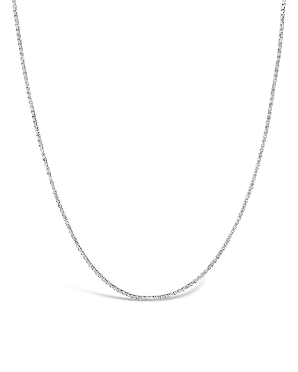 Men's Sterling Silver Venetian Chain Necklace