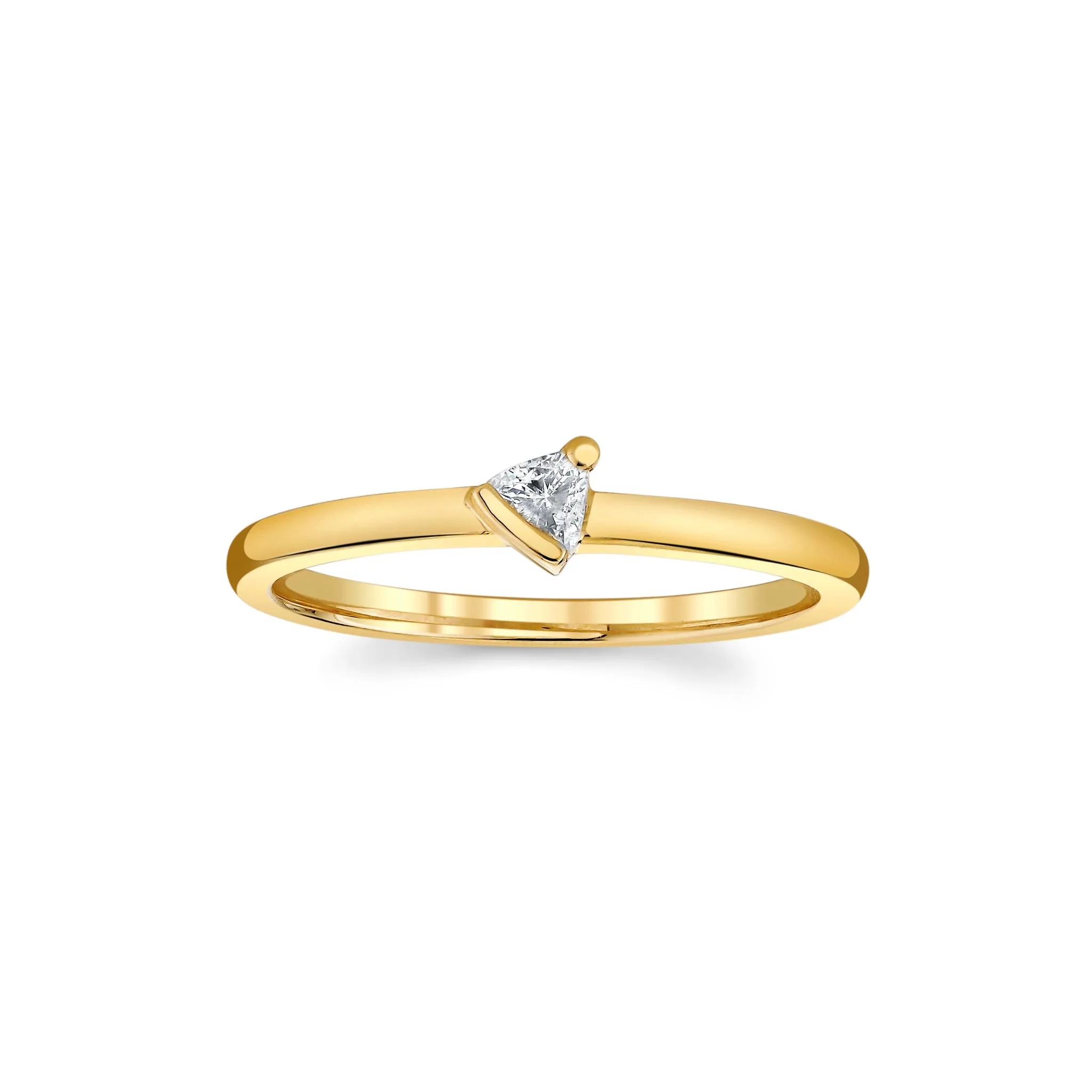 Mini Diamond Trinity Ring