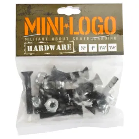 Mini Logo 2 Hardware Zwart