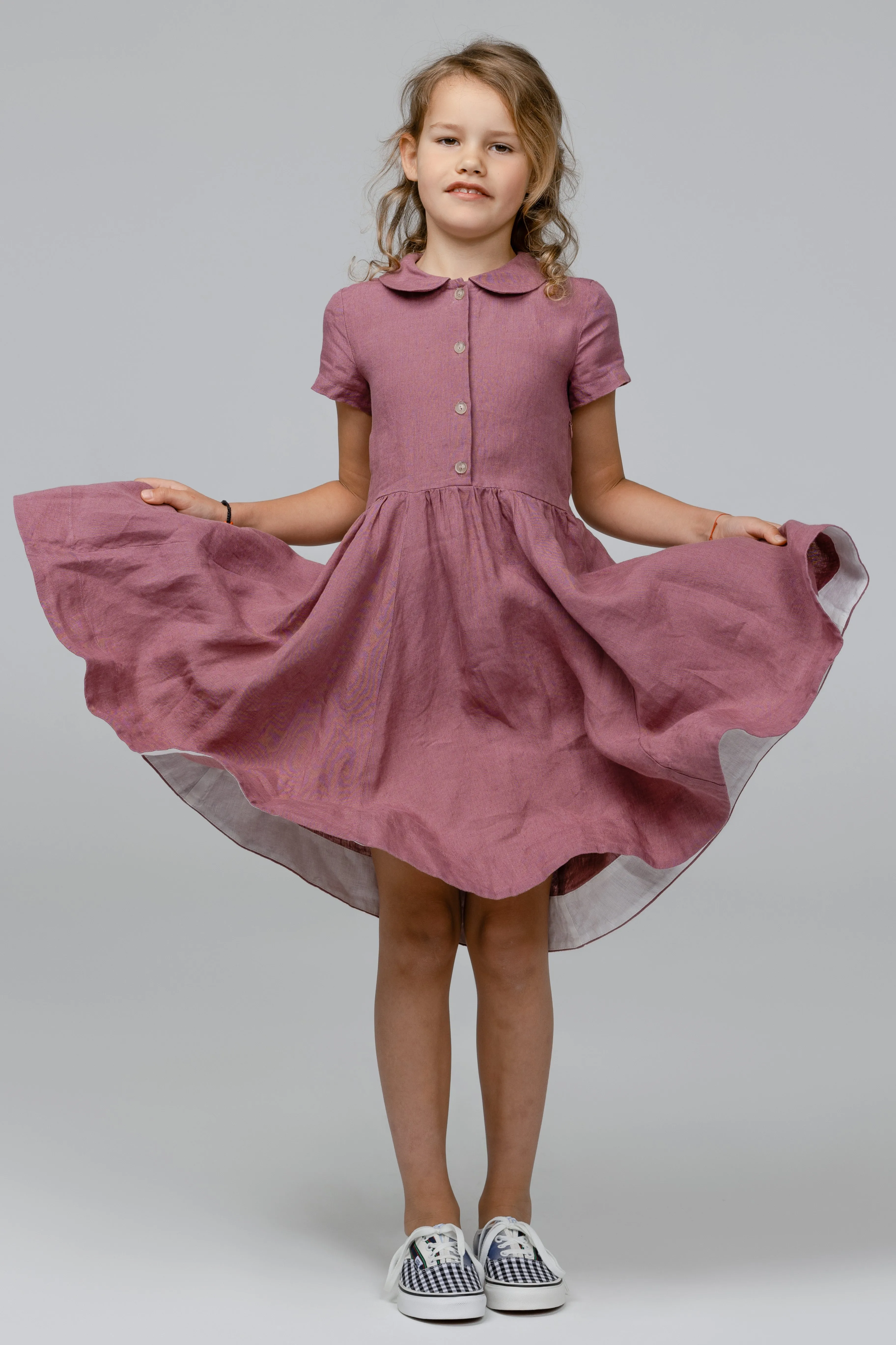 Mini Me Classic Dress, Short Sleeve