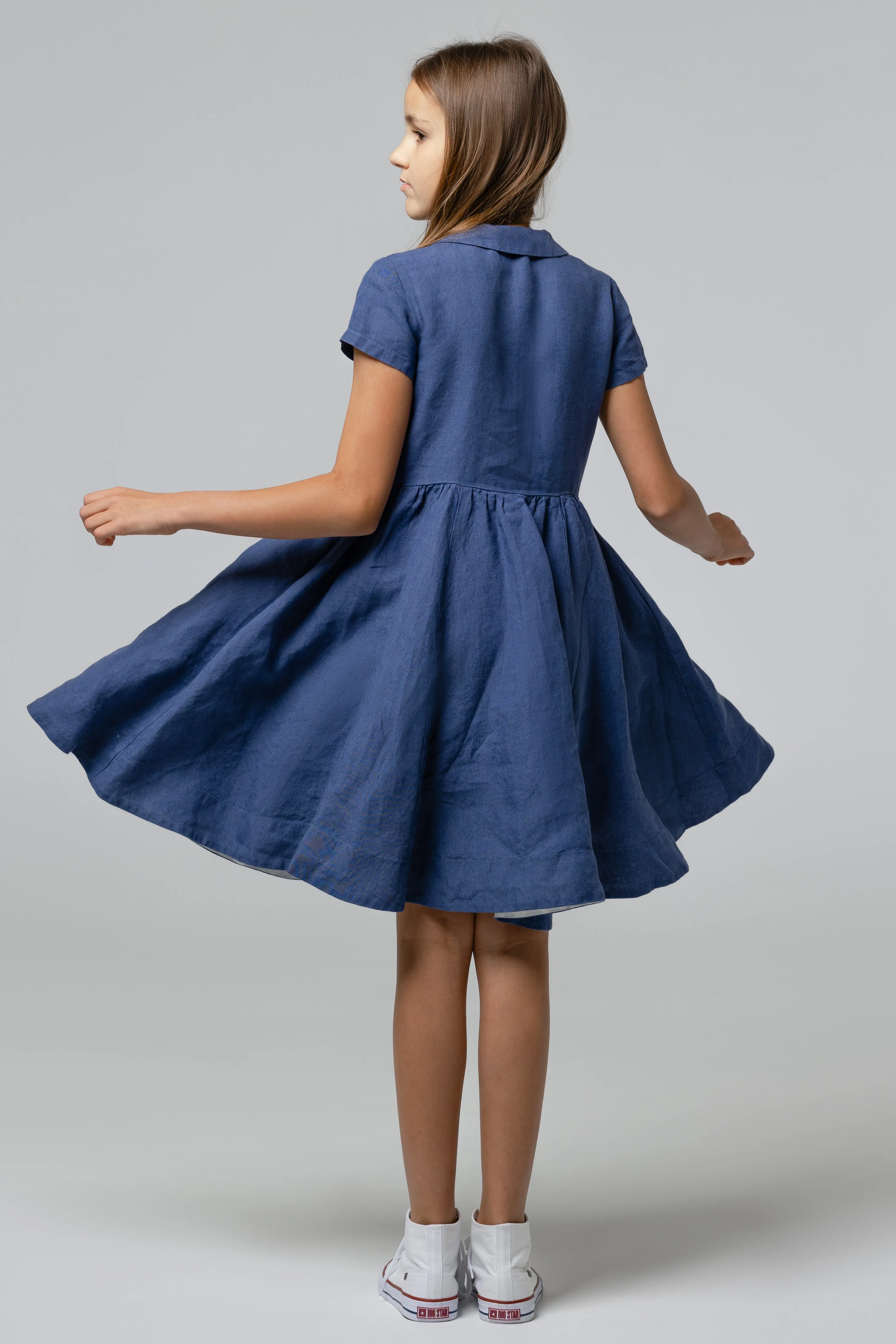 Mini Me Classic Dress, Short Sleeve