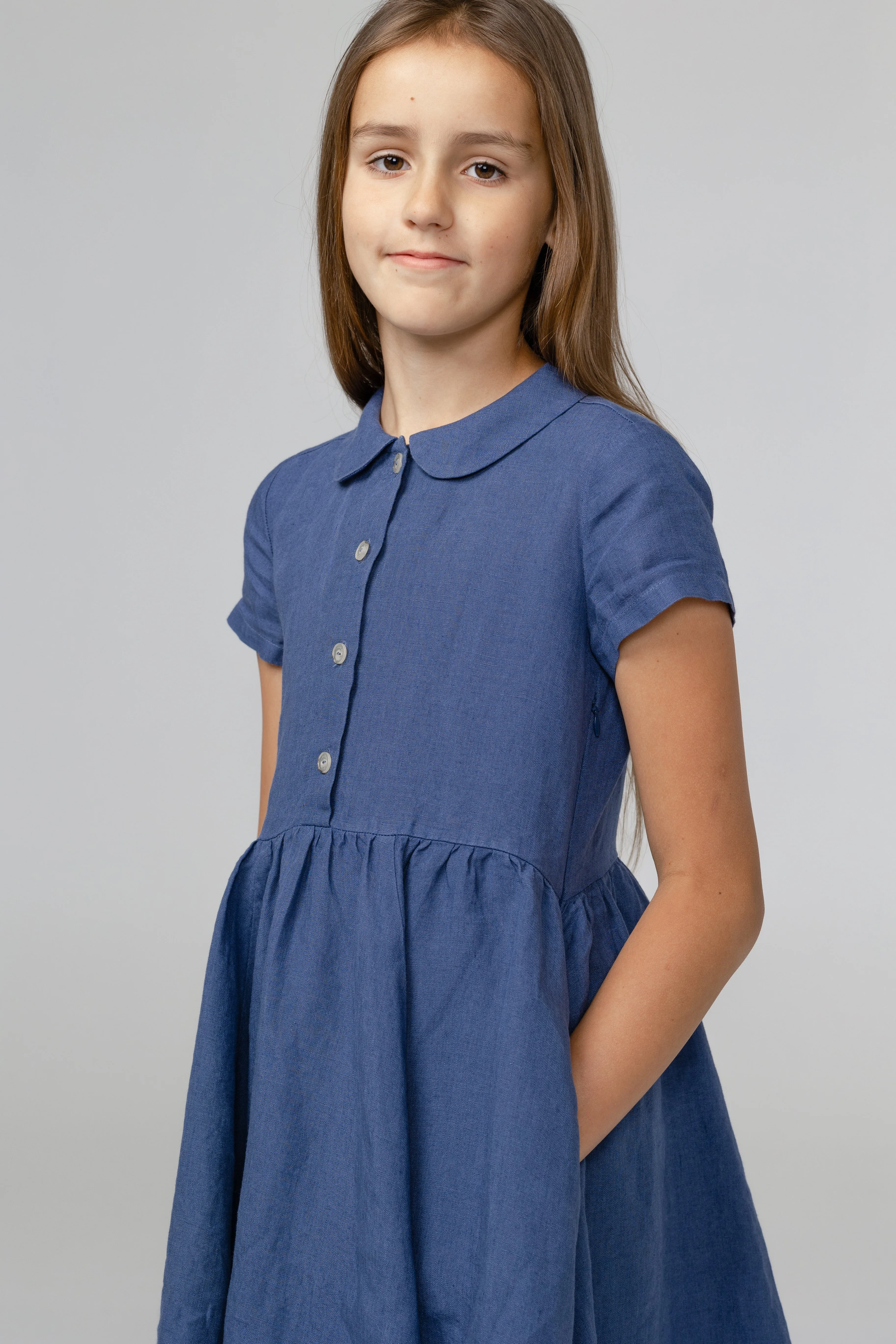 Mini Me Classic Dress, Short Sleeve