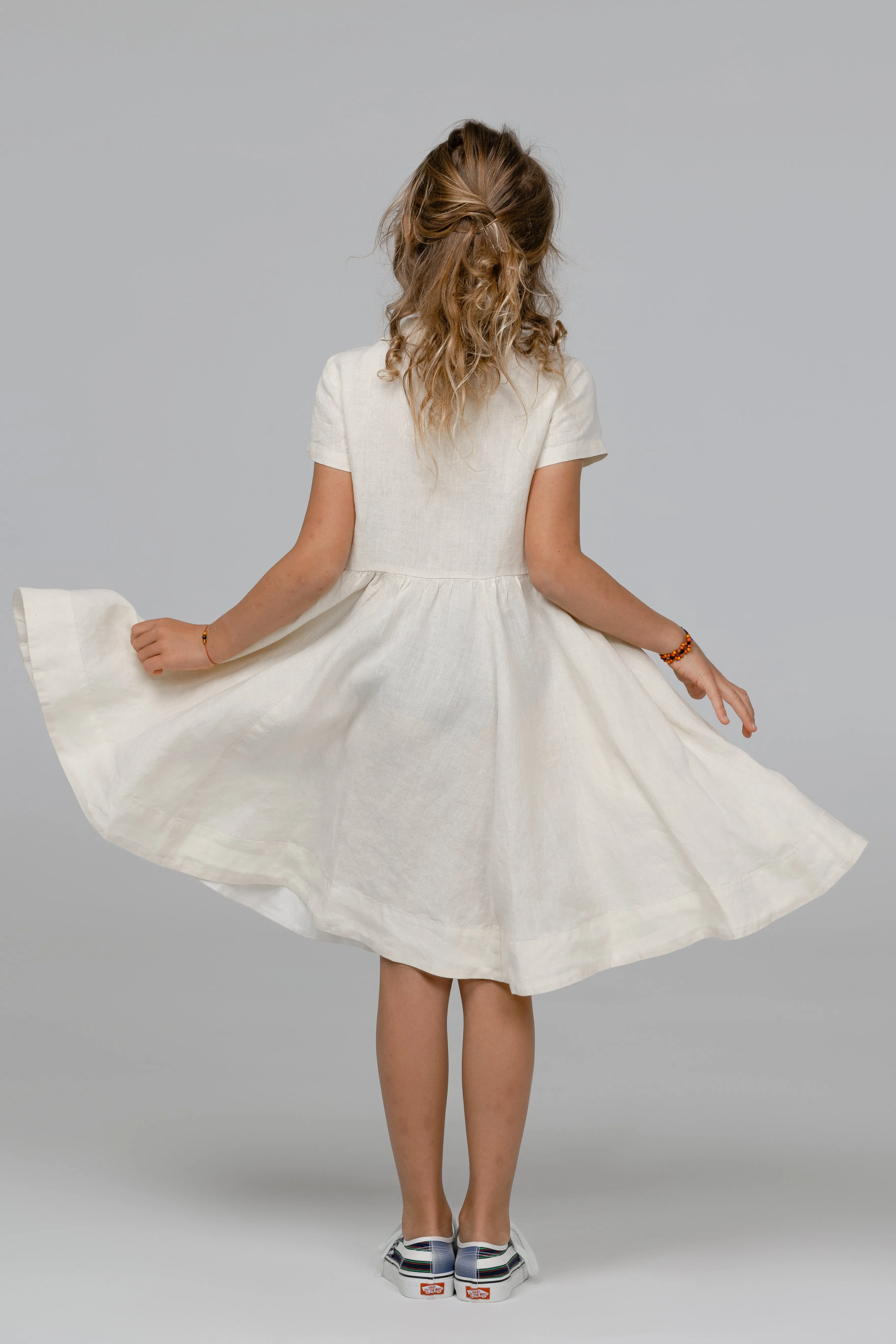 Mini Me Classic Dress, Short Sleeve