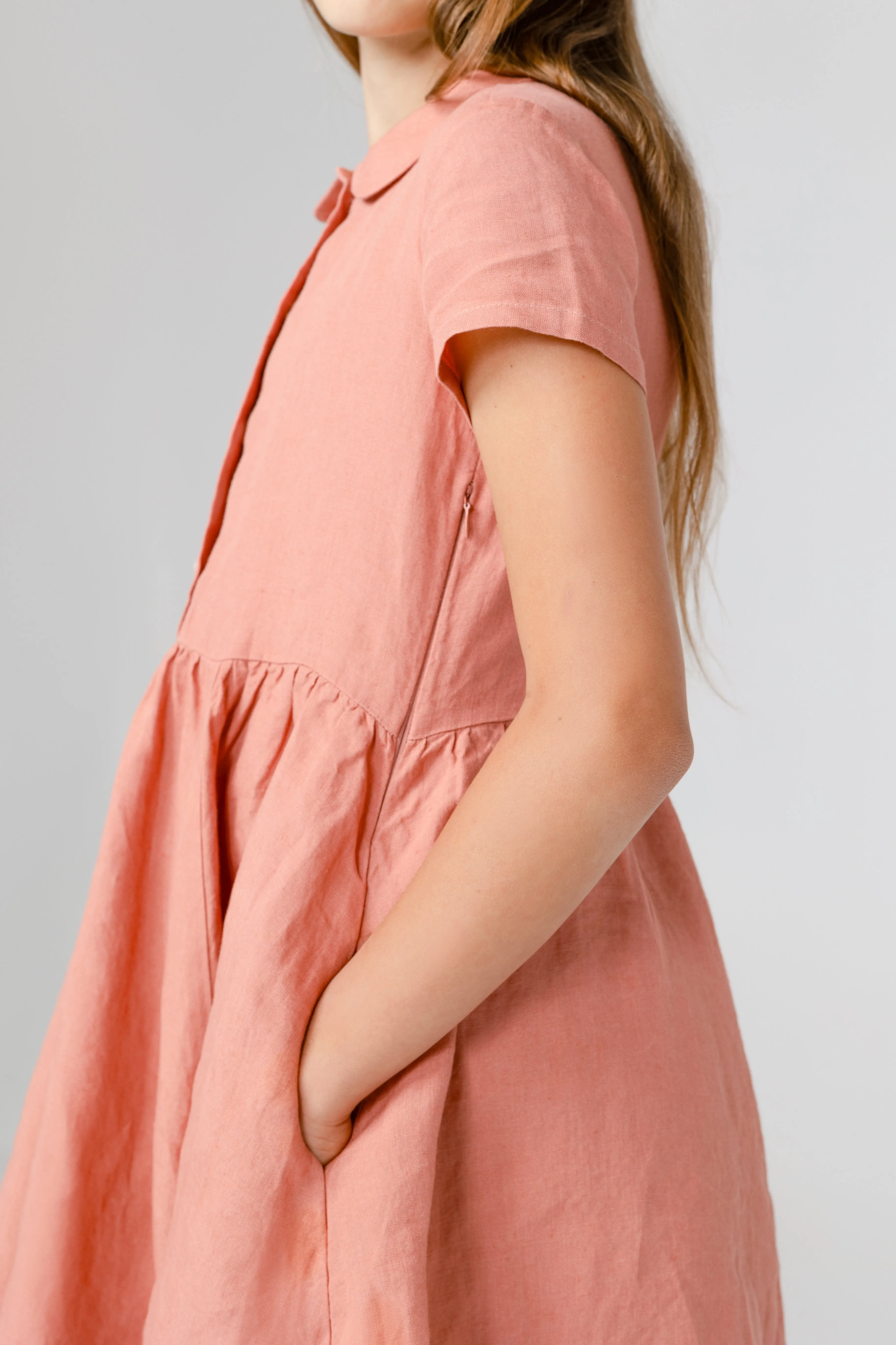 Mini Me Classic Dress, Short Sleeve