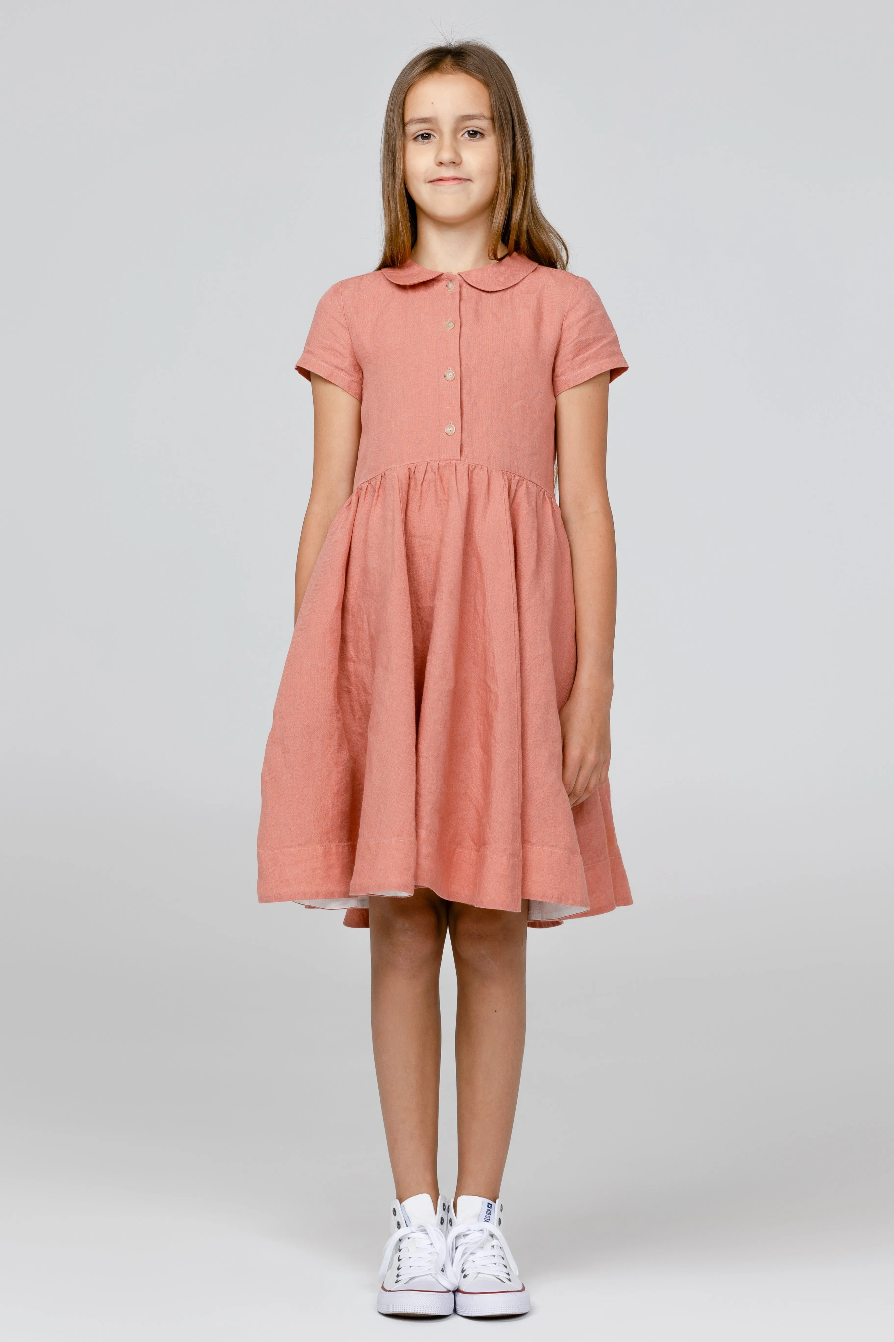 Mini Me Classic Dress, Short Sleeve